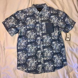 Retrofit Palms Button Down - Men’s Medium